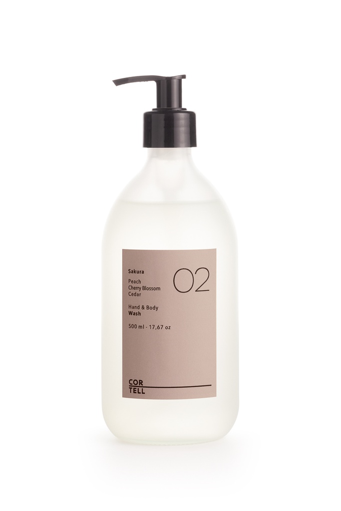 Jabón Liquido para manos y cuerpo 002 - SAKURA