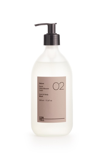 [COR- HW 002] Jabón Liquido para manos y cuerpo 002 - SAKURA